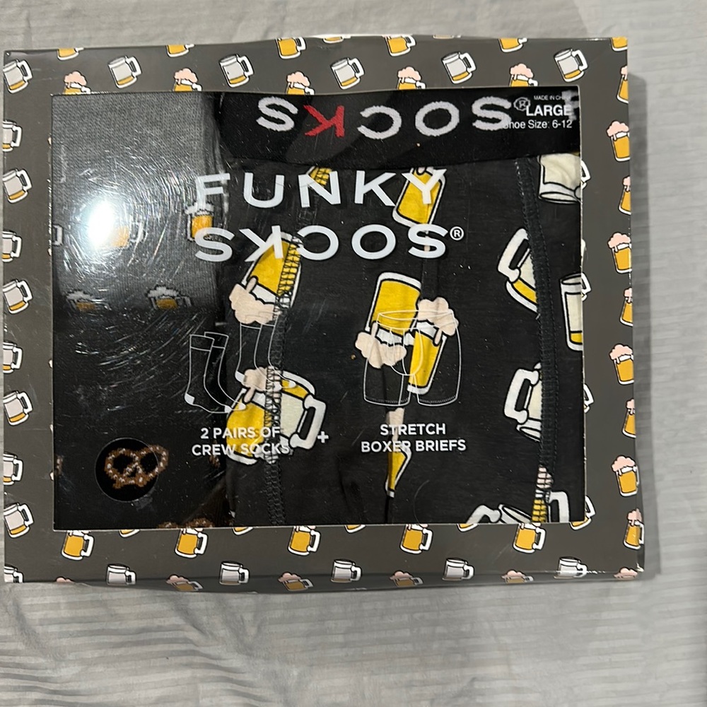Funky Socks & Boxer Brief
